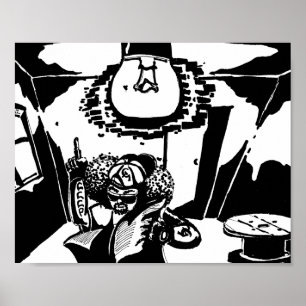 Póster La Esquina Comunista Noir