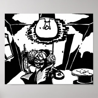 Póster La Esquina Comunista Noir