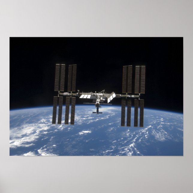 Póster La Estación Espacial Internacional 12 (Frente)