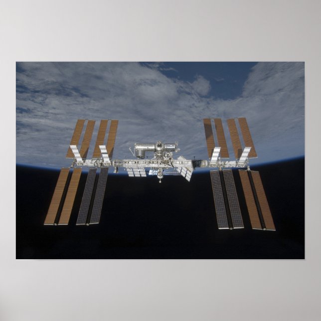 Póster La Estación Espacial Internacional 14 (Frente)