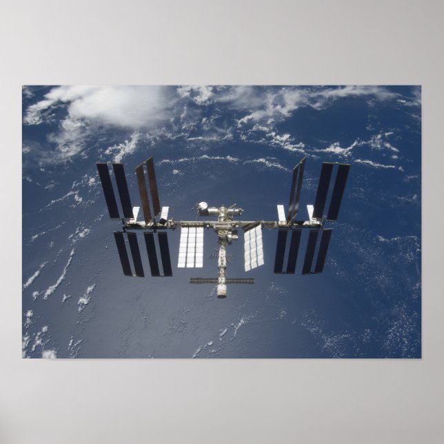 Póster La Estación Espacial Internacional 16 (Frente)