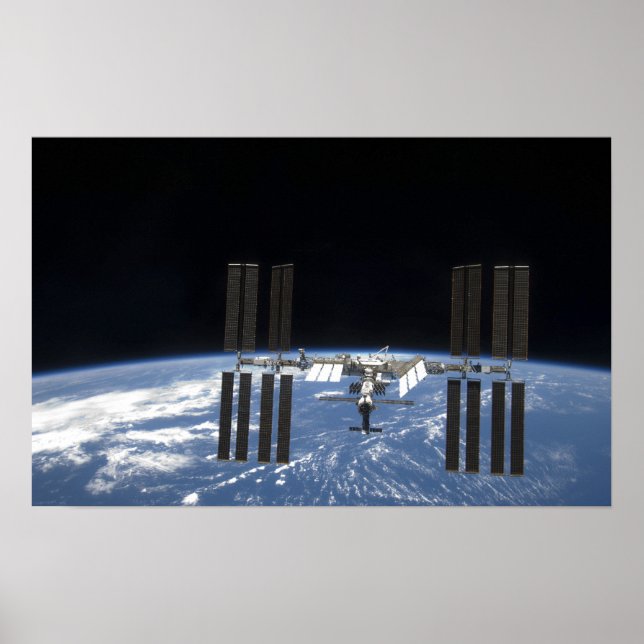 Póster La Estación Espacial Internacional 18 (Frente)