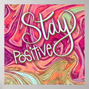 Póster La estancia en aula Inespiritividad Positiva Moder