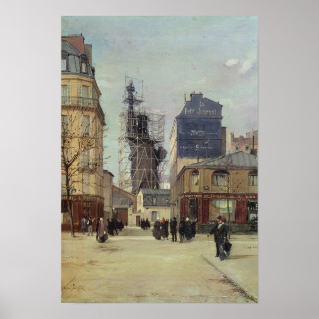 Póster La estatua de la libertad, de Bartholdi (Frente)