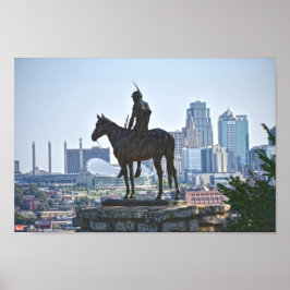 Póster La estatua del Scout, Kansas City