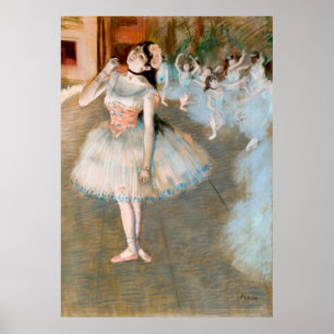 Póster La estrella de Edgar Degas - Impresionismo