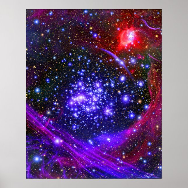 Póster La estrella de los Arches se agrupa en lo profundo (Frente)