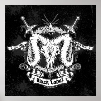 Póster La etiqueta negra de Larry West