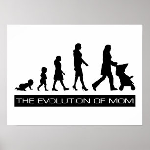 Póster La evolución de la mamá