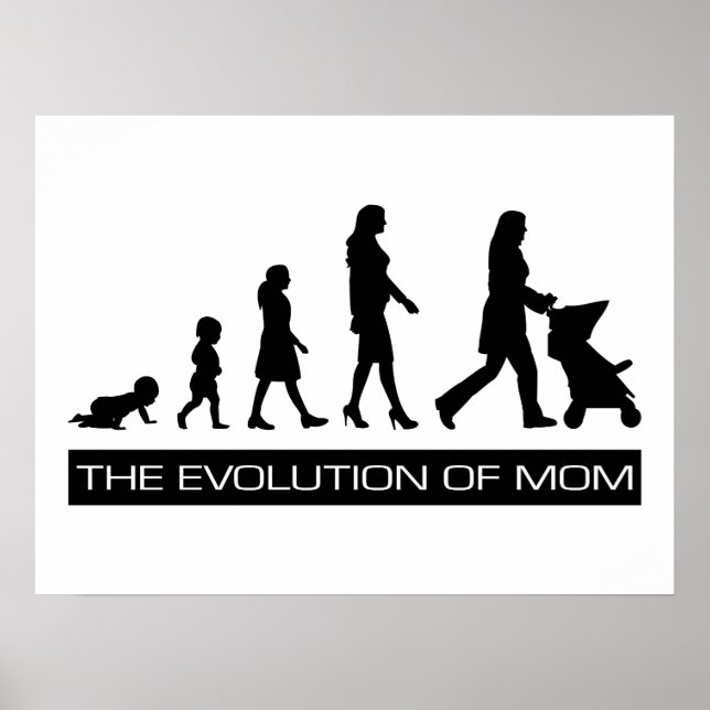 Póster La evolución de mamá (Frente)