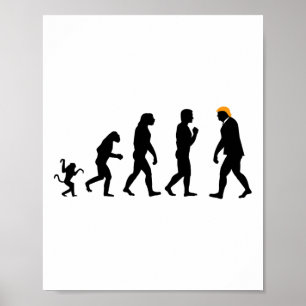 Póster La evolución de Trump resiste a la gracia de Donal