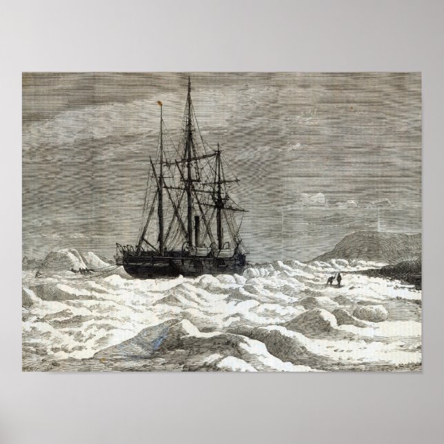 Póster La Expedición del Polo Norte (Frente)