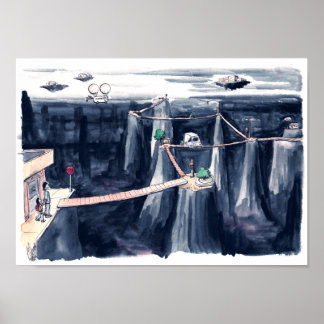 Póster La experiencia peatonal en los Estados Unidos