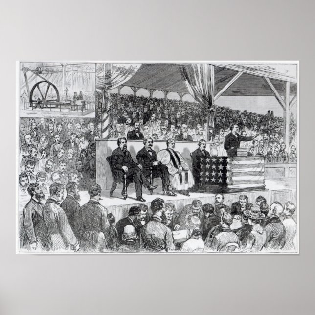 Póster La Exposición Internacional del Algodón de Atlanta (Frente)