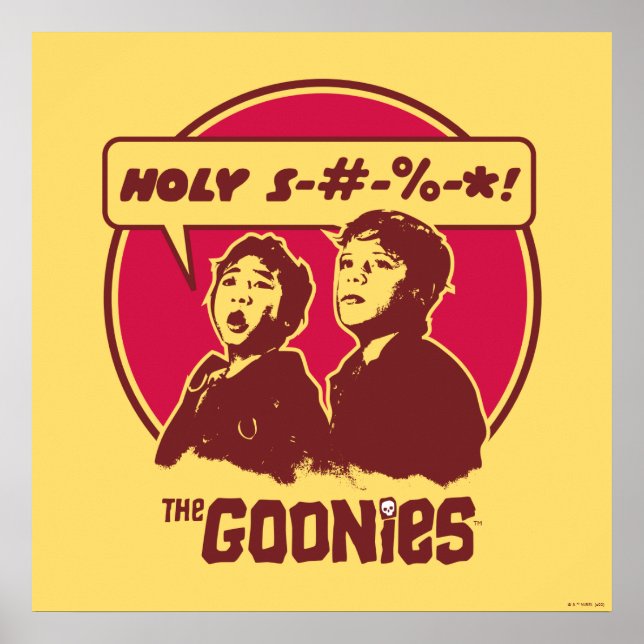 Póster La extensión de datos de Goonies (Frente)