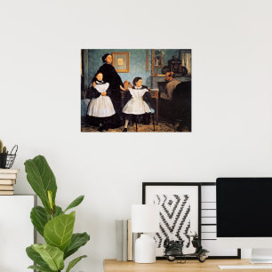 Póster La familia Bellelli de Edgar Degas,