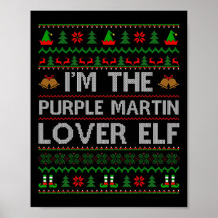 Póster La familia coincide con el púrpura feo Martin Love