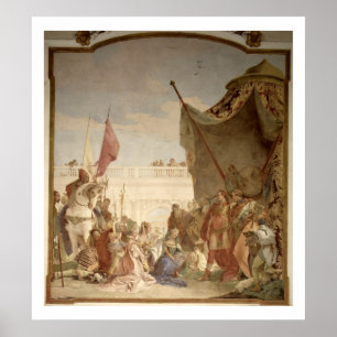 Póster La familia de Darius antes de Alexander
