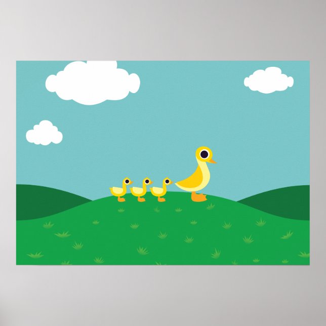 Póster La familia Duck (Frente)