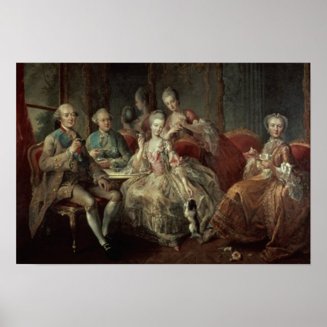 Póster La familia Penthievre o la copa de chocolate (Frente)