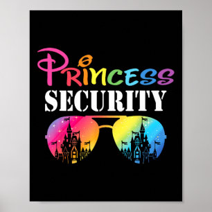 Póster La familia Security Mom Dad Birday Halloween Funny
