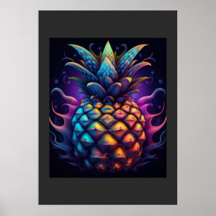 Póster La famosa piña de Mandelbrot
