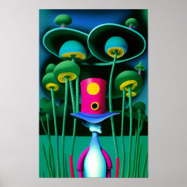 Póster La fantasía de Ken Gage de Leprechaun