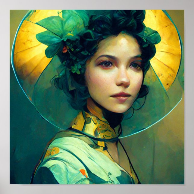 Póster La Fantasía Headdress (Frente)