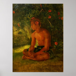 Póster La Farge - Boceto de Maua Apia Uno De Nuestro Trip