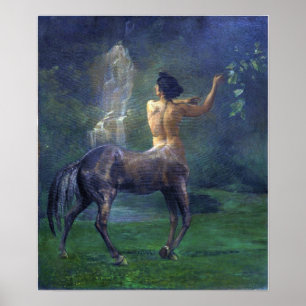 Póster La Farge - Centauro femenino General