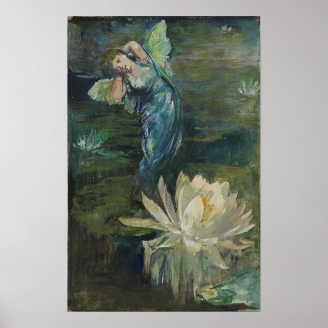 Póster La Farge - El Espíritu De La Ninfea (Frente)