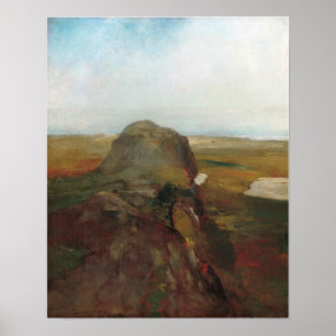 Póster La Farge - Estudio de otoño Vista sobre Hanging Ro