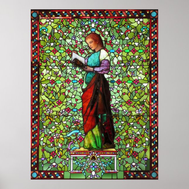 Póster La Farge - Noche 1881 (Frente)