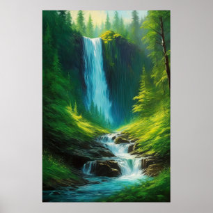 Póster La fascinante canción de la cascada