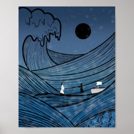 Póster La fe a través de la tormenta