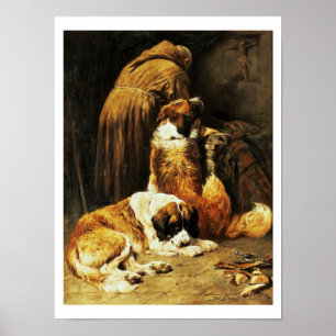 Póster La fe de San Bernardo