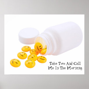 Póster La felicidad es buena medicina