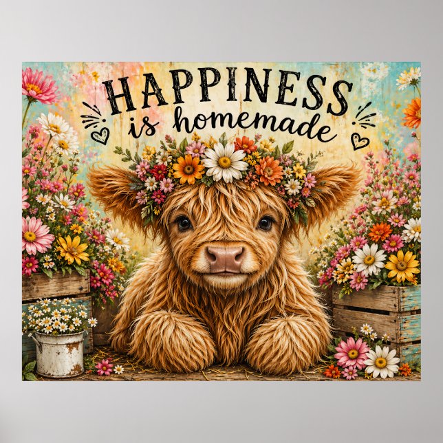 Póster La felicidad es casera (Frente)