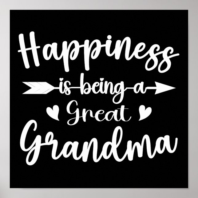 Póster La felicidad es ser el día de la abuela (Frente)