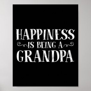 Póster La felicidad es ser un barco de abuelo