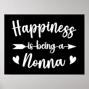 Póster La Felicidad Es Ser Una Abuela Italiana No Diverti