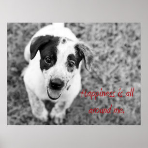 Póster La felicidad está todo alrededor de mí