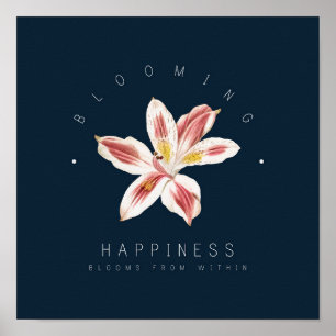 Póster La felicidad florece