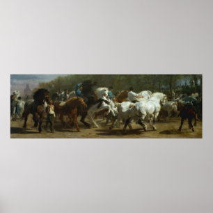 Póster "La Feria del Caballo" por Poster Rosa Bonheur, Im