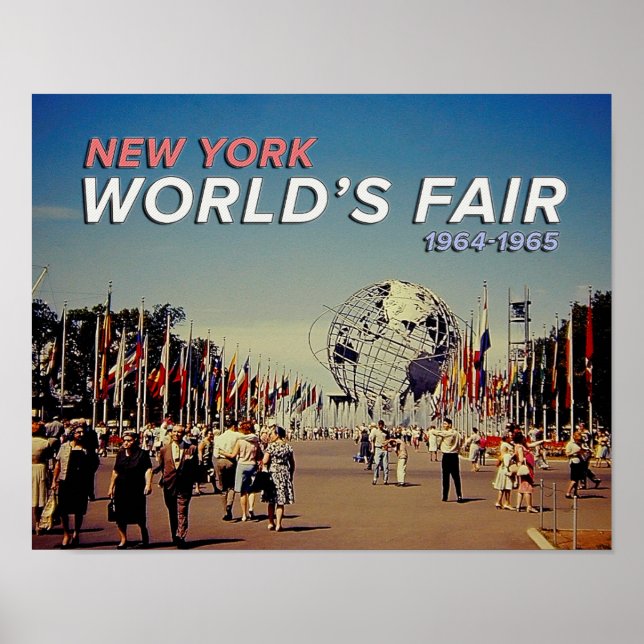 Póster La Feria Mundial de 1964 (Frente)