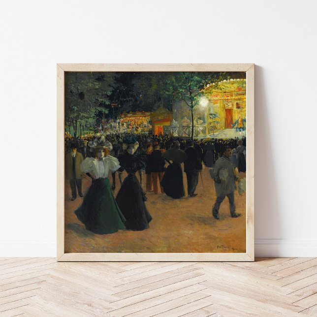 Póster La fête Foraine | Louis Abel-Truchet (Subido por el creador)