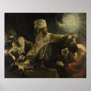 Póster La fiesta de Belshazzar