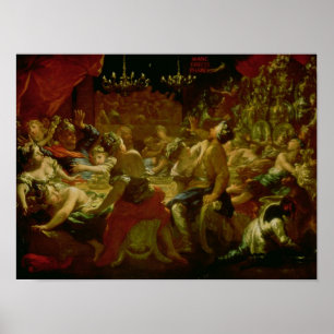 Póster La fiesta de Belshazzar