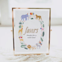 La fiesta de cumpleaños Safari Jungle favorece al 