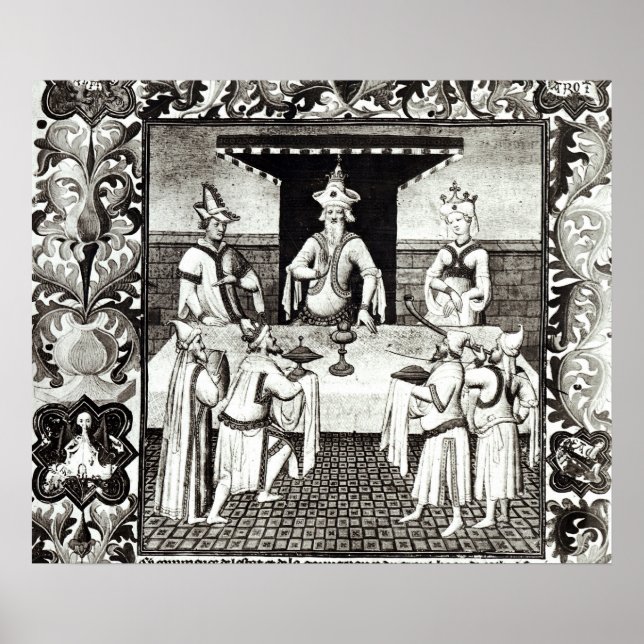 Póster La fiesta del Gran Khan (Frente)